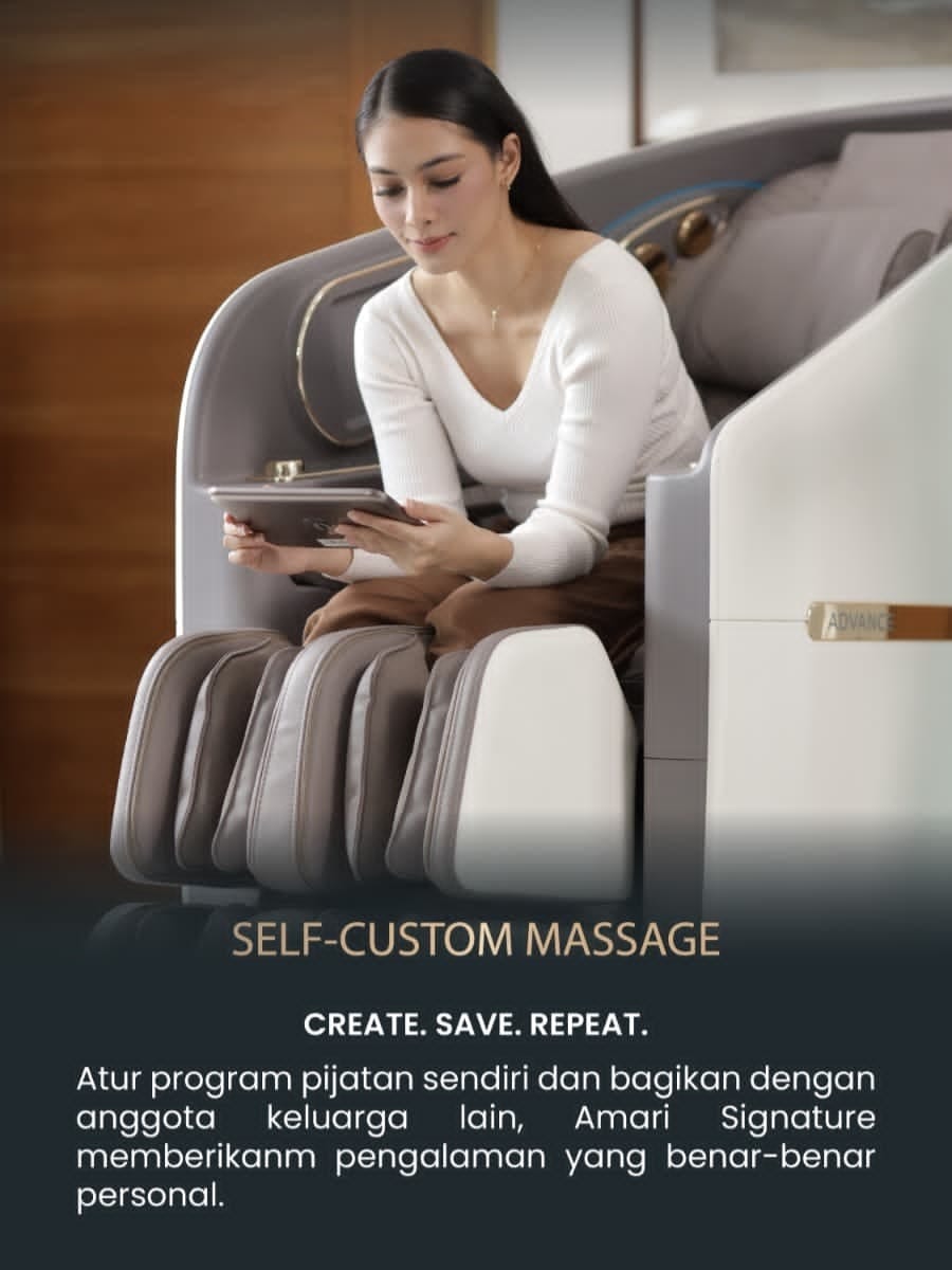 KURSI PIJAT AMARI SIGNATURE FREE LIVA CHAIR - Gambar 4