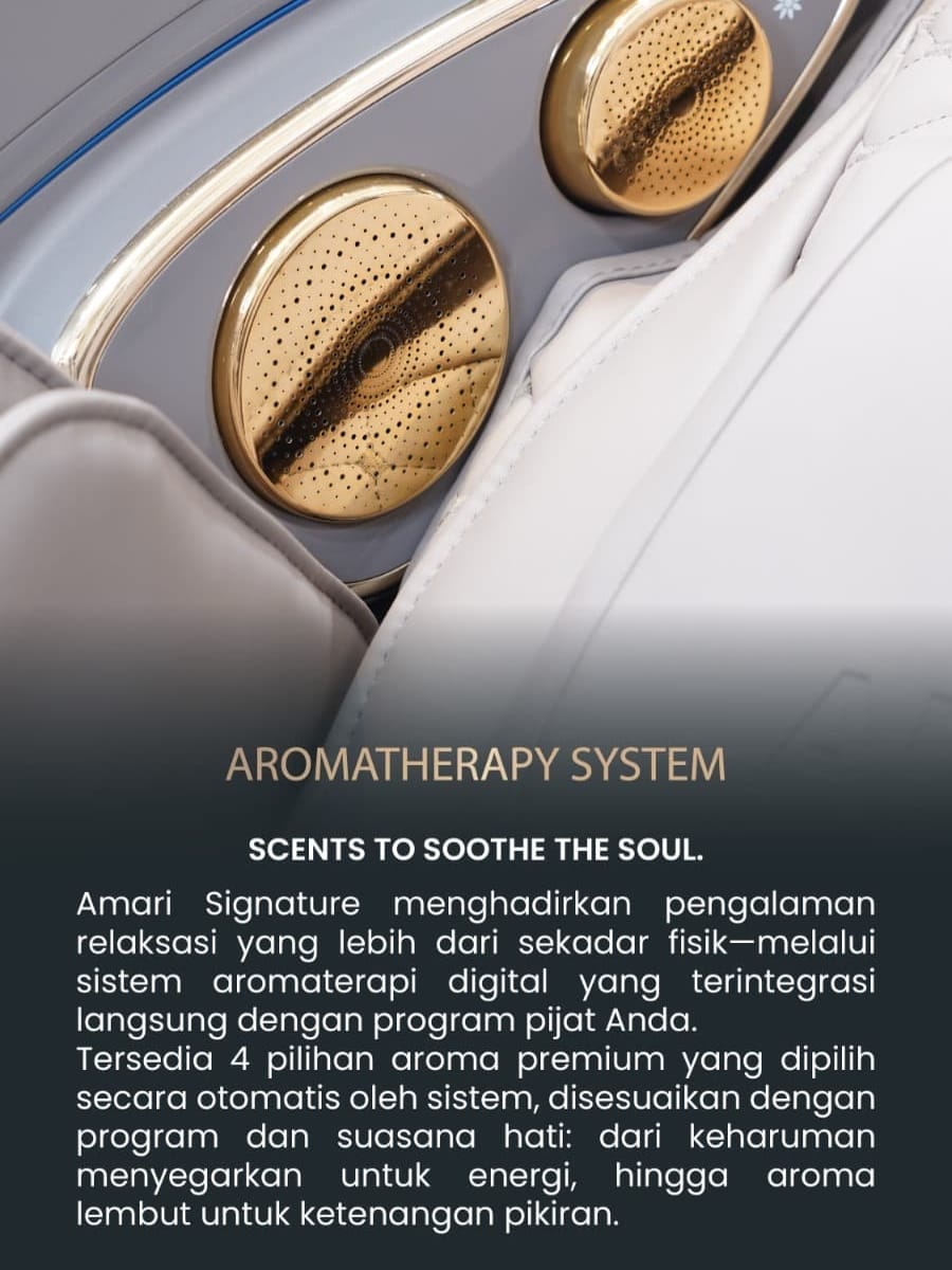 KURSI PIJAT AMARI SIGNATURE FREE LIVA CHAIR - Gambar 5