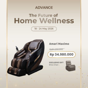 Kursi pijat Amari Maximo FREE Blis chair