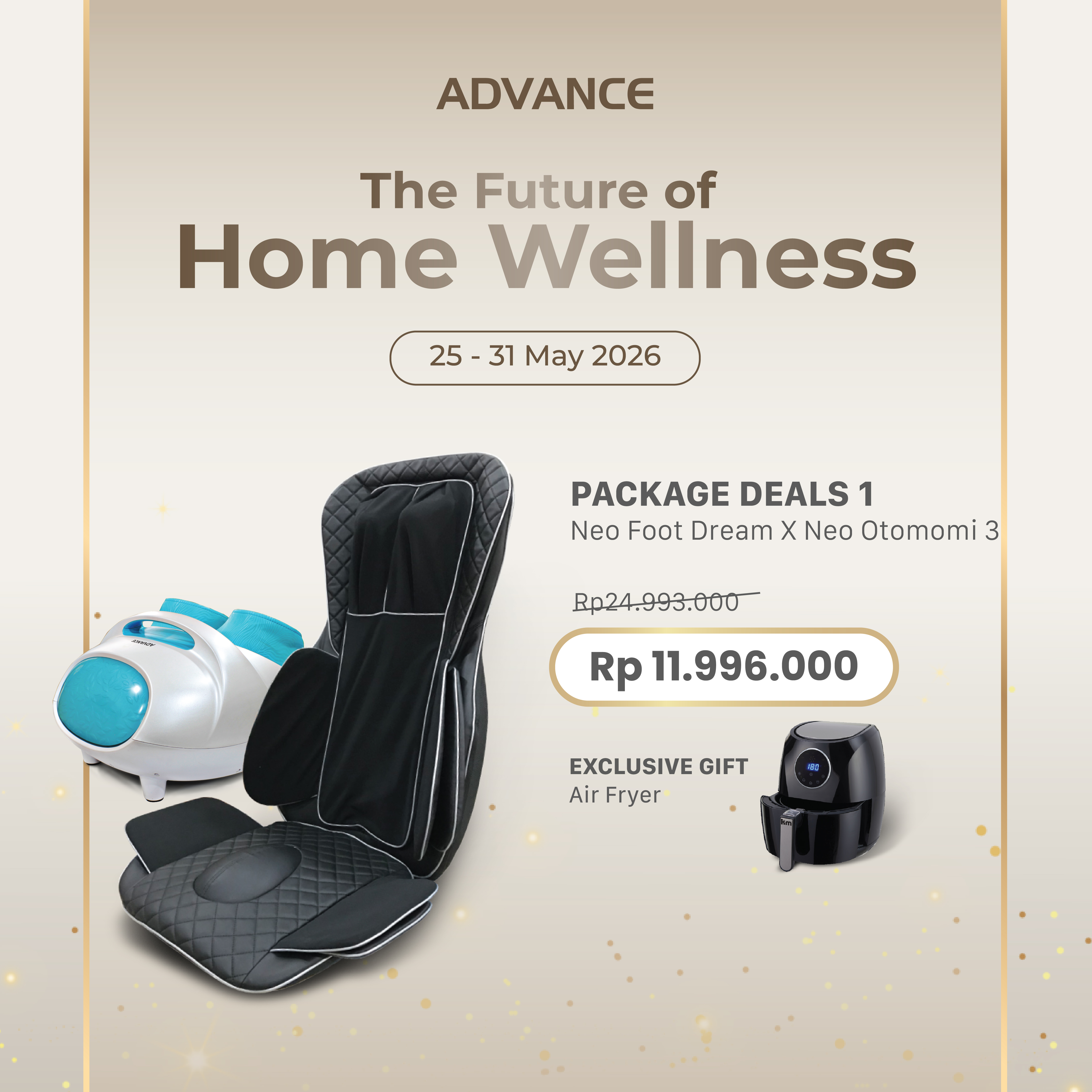 PROMO PIJAT KAKI NEO FOOT DREAM + PIJAT PUNGGUNG OTOMOMI