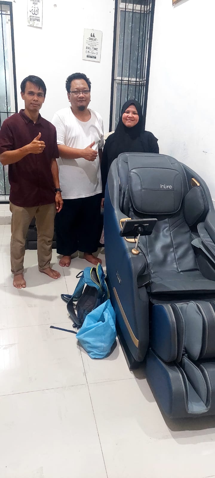 KURSI PIJAT INLIFE REVIVE ADVANCE FREE BLISS - Gambar 11